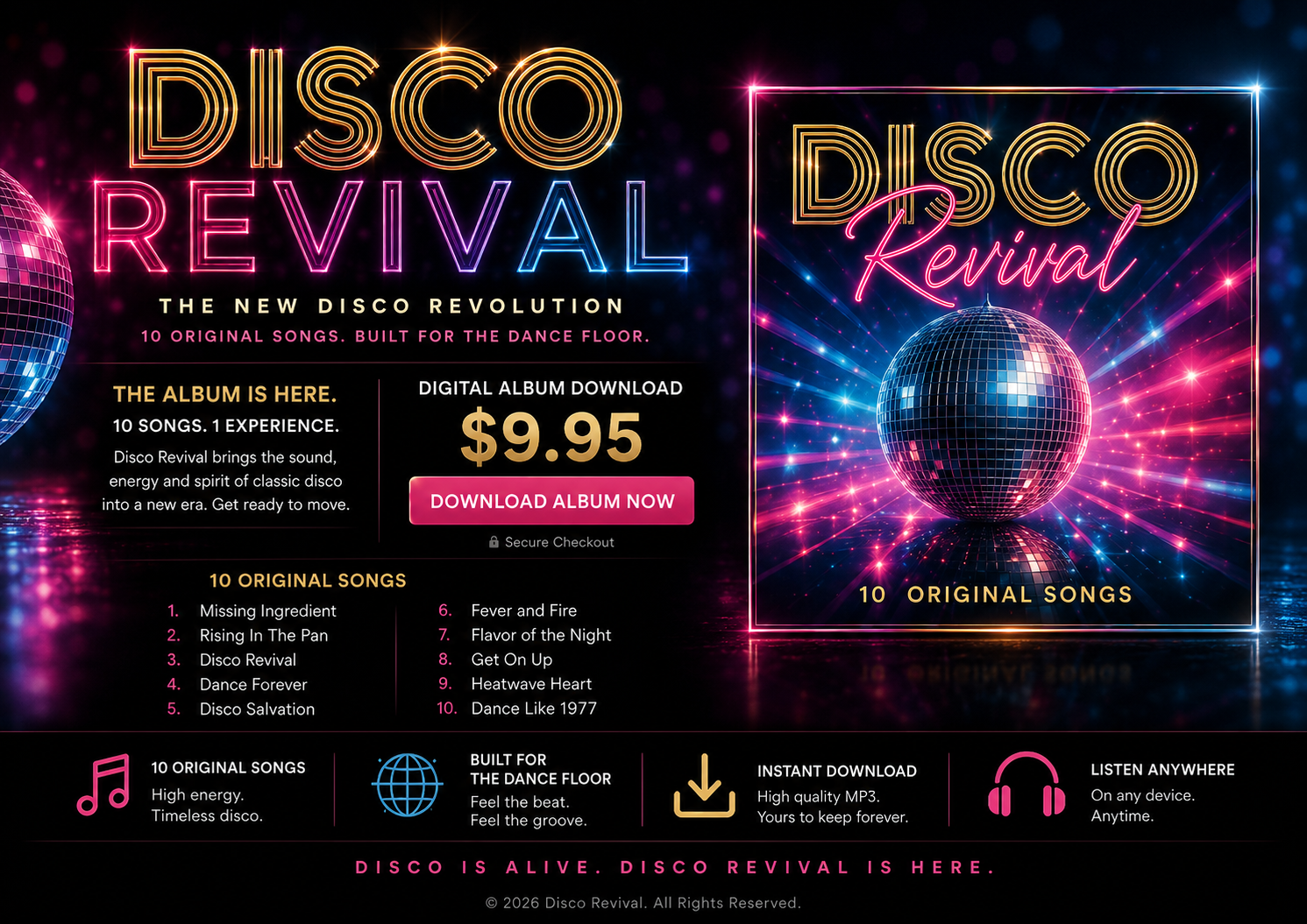 Disco Revival package artwork